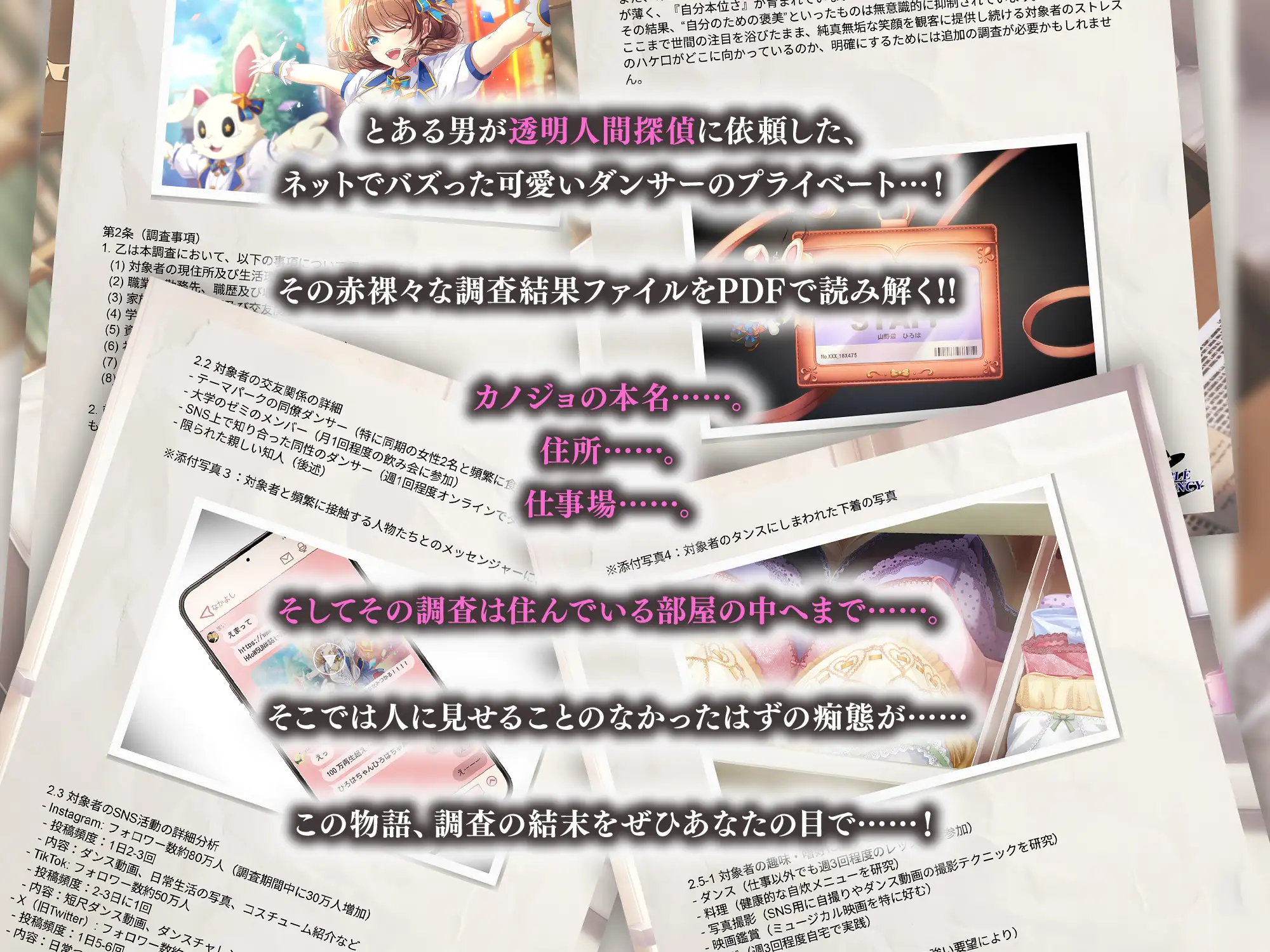 透明人間探偵調査ファイル ～No28 テーマパークダンサー 山野辺ひろは～