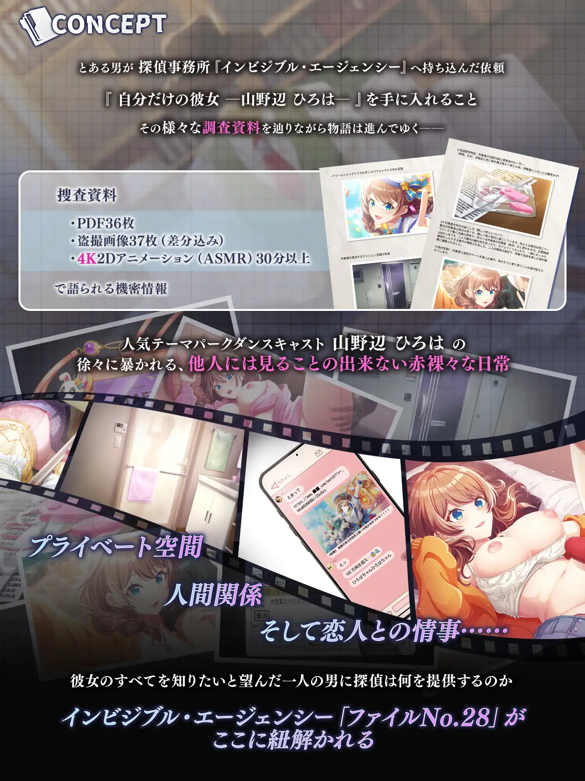 透明人間探偵調査ファイル ～No28 テーマパークダンサー 山野辺ひろは～