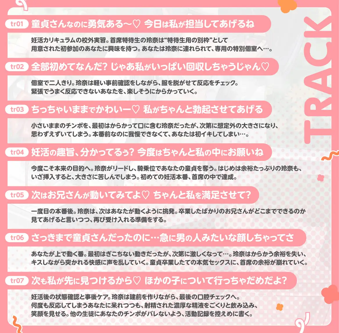 妊活カリキュラム3~童貞さんの妊活デビューは首席ギャルからの逆指名♡~