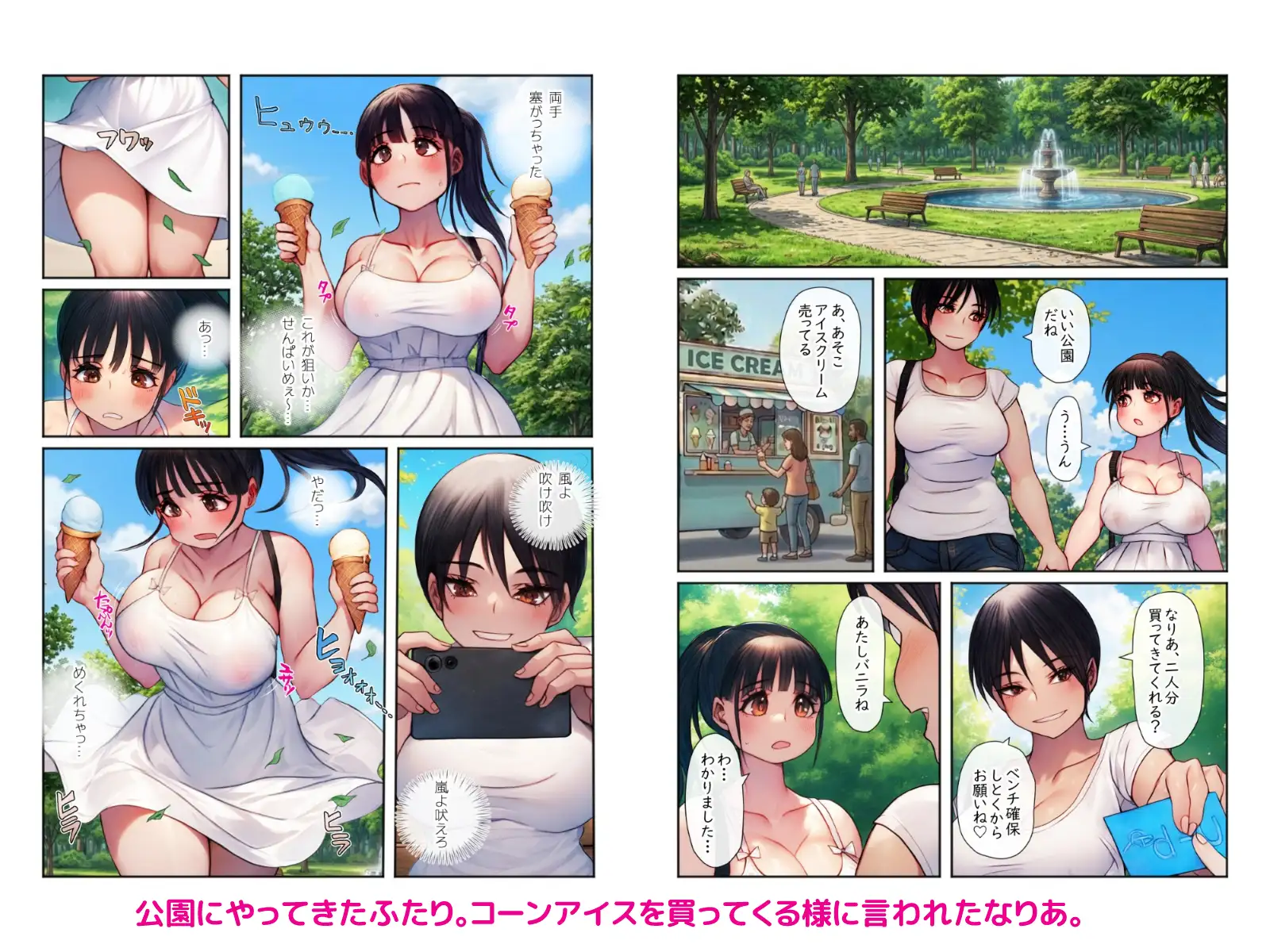 夏風にめくられて ーオールカラー版ー