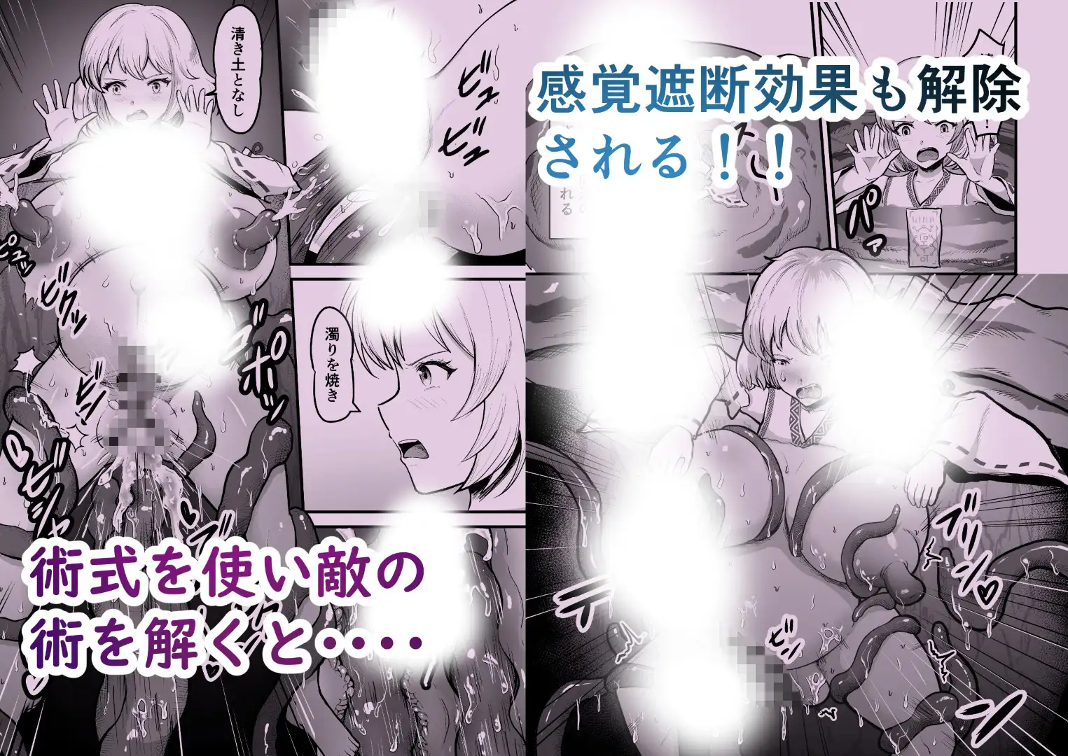 感覚遮断穴 巫女を堕とす触手怪異
