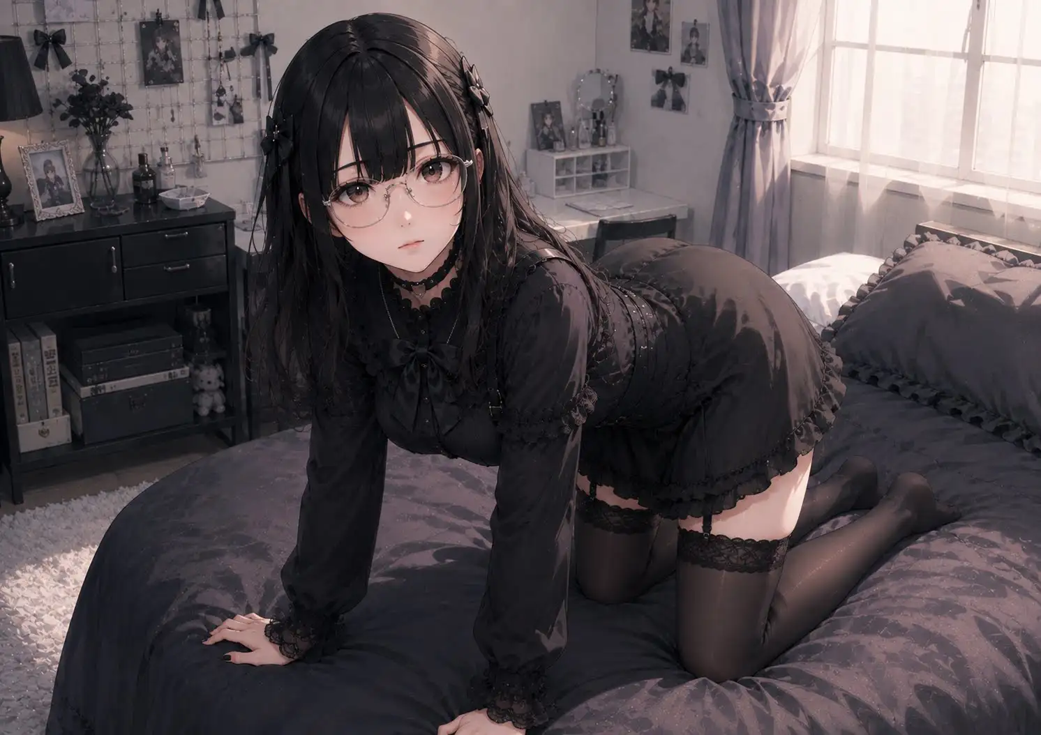 【実演】地雷系カワボ女子が3種類のおもちゃを使ってオホ声連続イキオナニー!