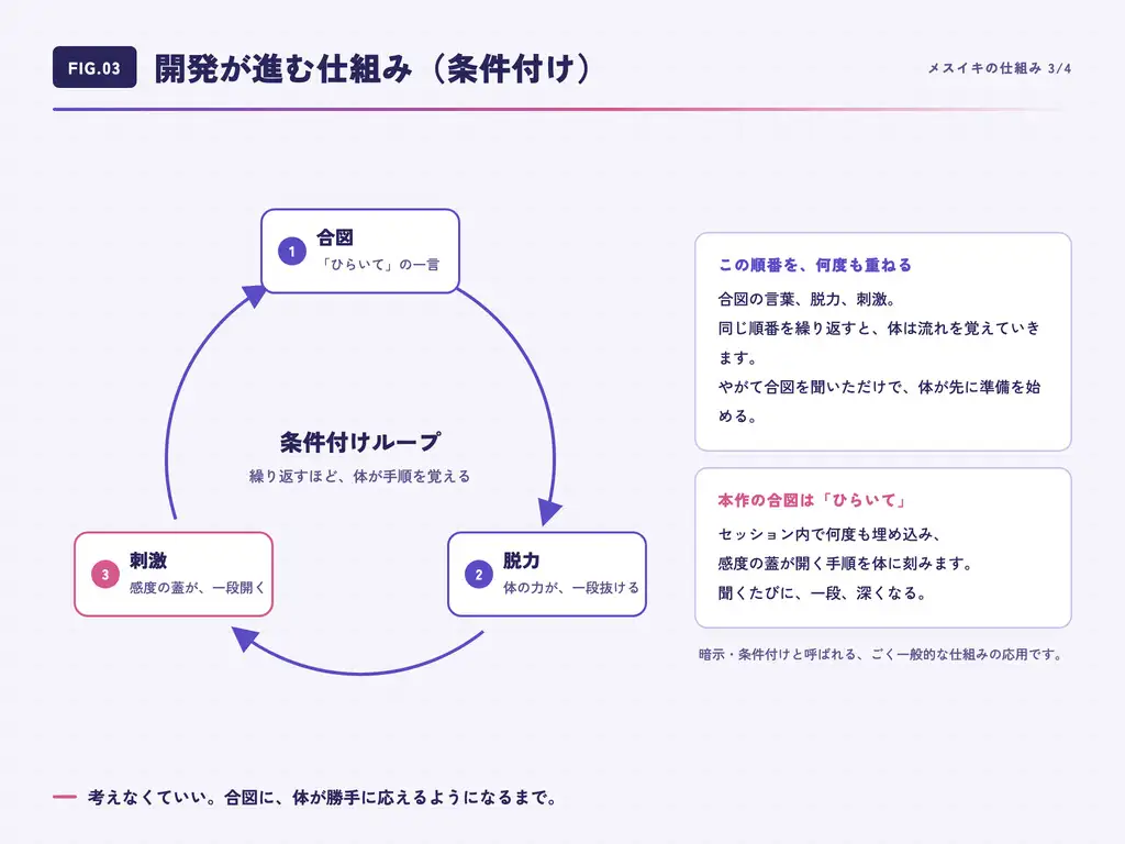 【メスイキ感覚シンクロ×シッシーヒプノ】初めてでも大丈夫！女性がイく感覚をあなたの体で再生する快感研究者の中イキ開発施術〜男のままメスイキの扉が開くセッション〜