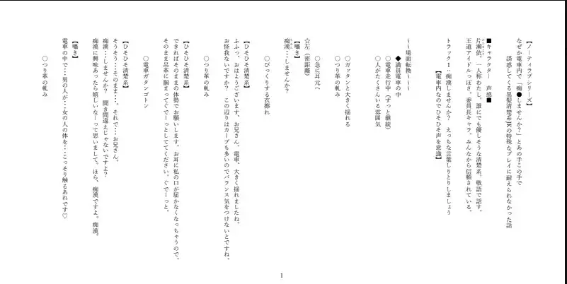 【1周年記念限定価格♡約6時間45分逆痴〇】なぜか電車内で「痴○しませんか?」とあの手この手で誘惑してくる謎の黒髪清楚系JKの特殊プレイに耐えられなかった話。