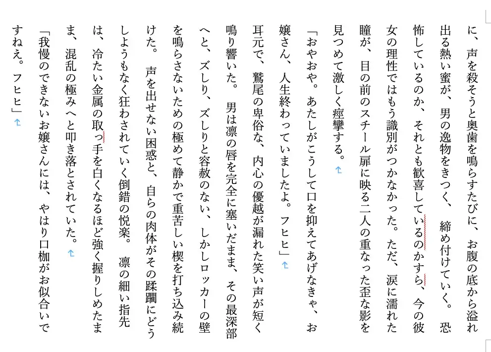 【前作比1.5倍!/現代/女子高生/女学院/優等生/ギャル/部活/調教/JK】調教師・鷲尾の支配録 お嬢様女学院弓道部強気ギャル系エース 橘凛 ロッカー室の秘事編2
