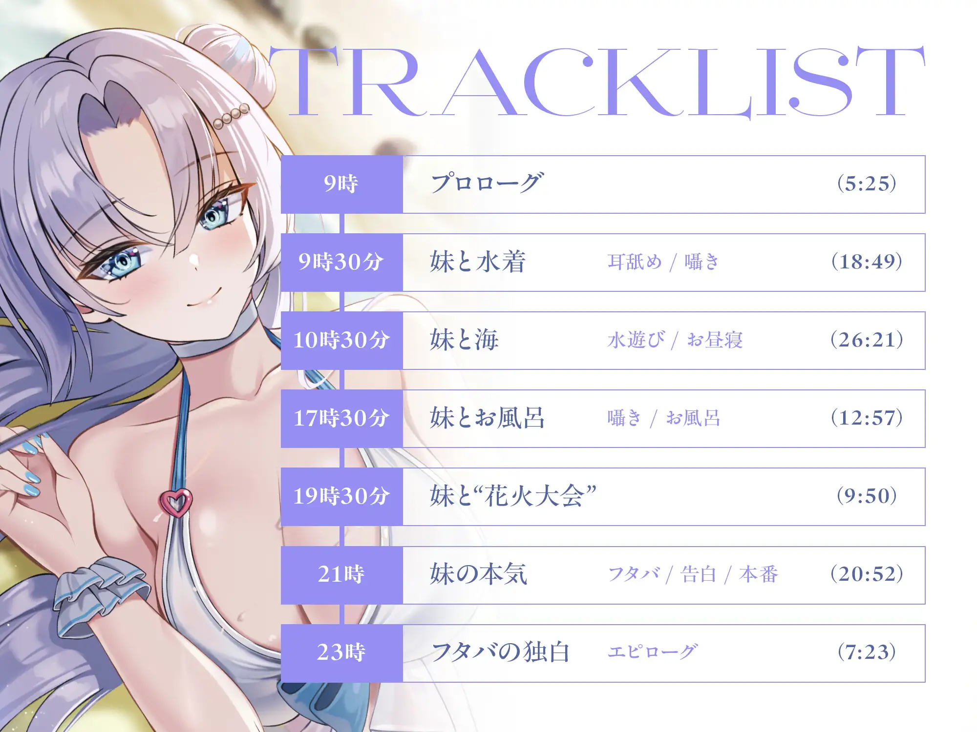 【早期特典10月7日迄/25分無料(SEXあり)】夏と海と、そして妹と。 (妹の願いは〜サキュバスが叶える!?フタバ編！) 。
