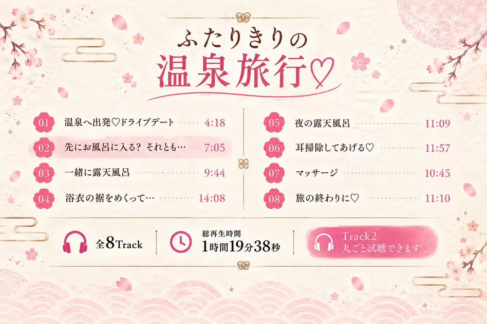 【KU100★恋鈴桃歌】彼女といちゃらぶ温泉旅行