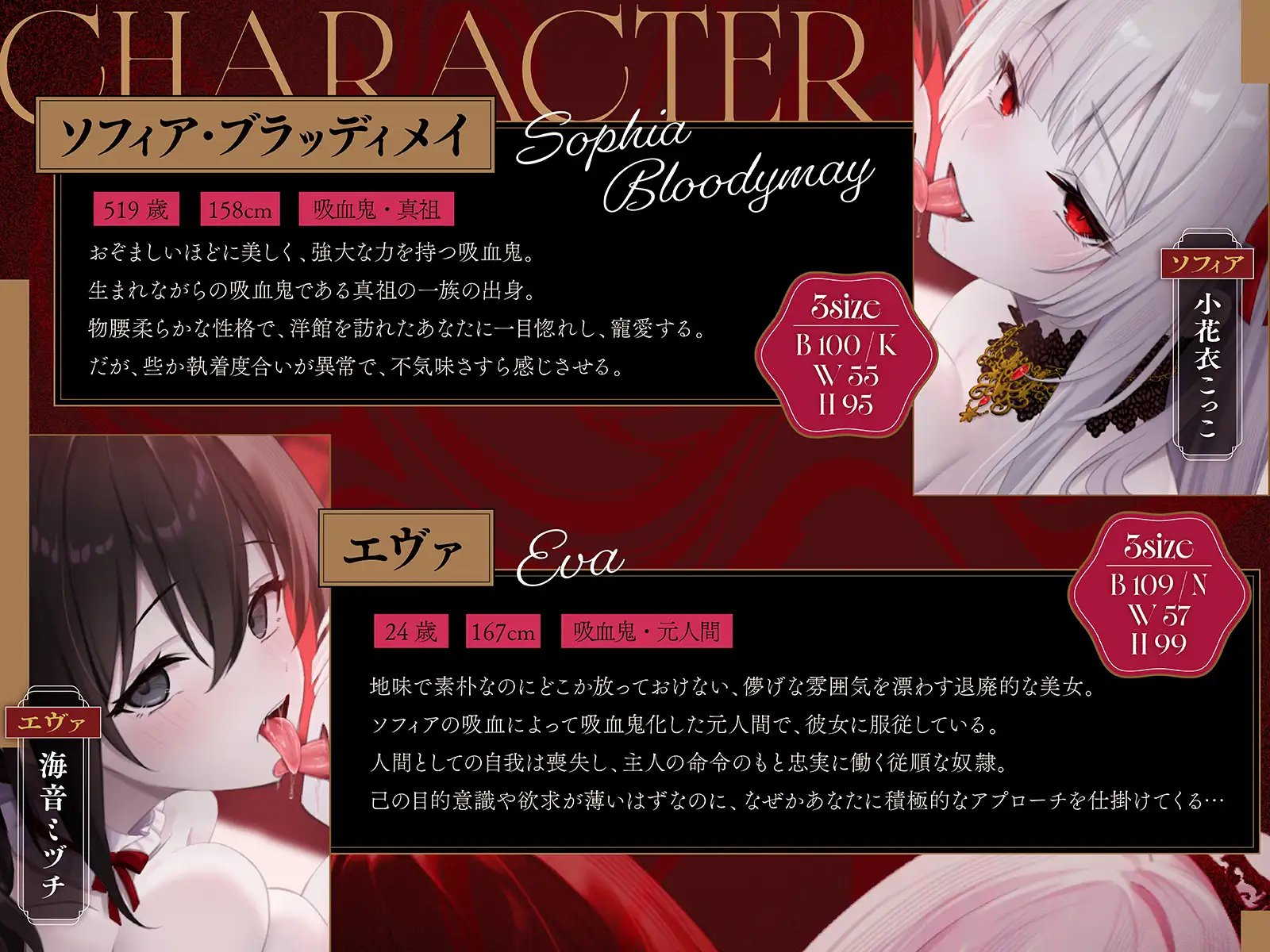 ♦️長編♦️吸血姫の住まう館へようこそ～記憶なき男、お姫様に拾われ溺愛生活が始まったはずが…！?〜【KU100収録】