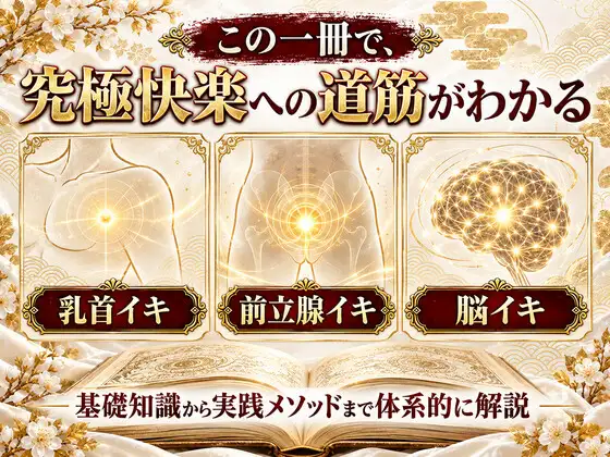 乳首イキ・前立腺イキ・脳イキ お尻と乳首を使った究極快楽メスイキ 達成方法をすべて収録した メスイキ虎の巻