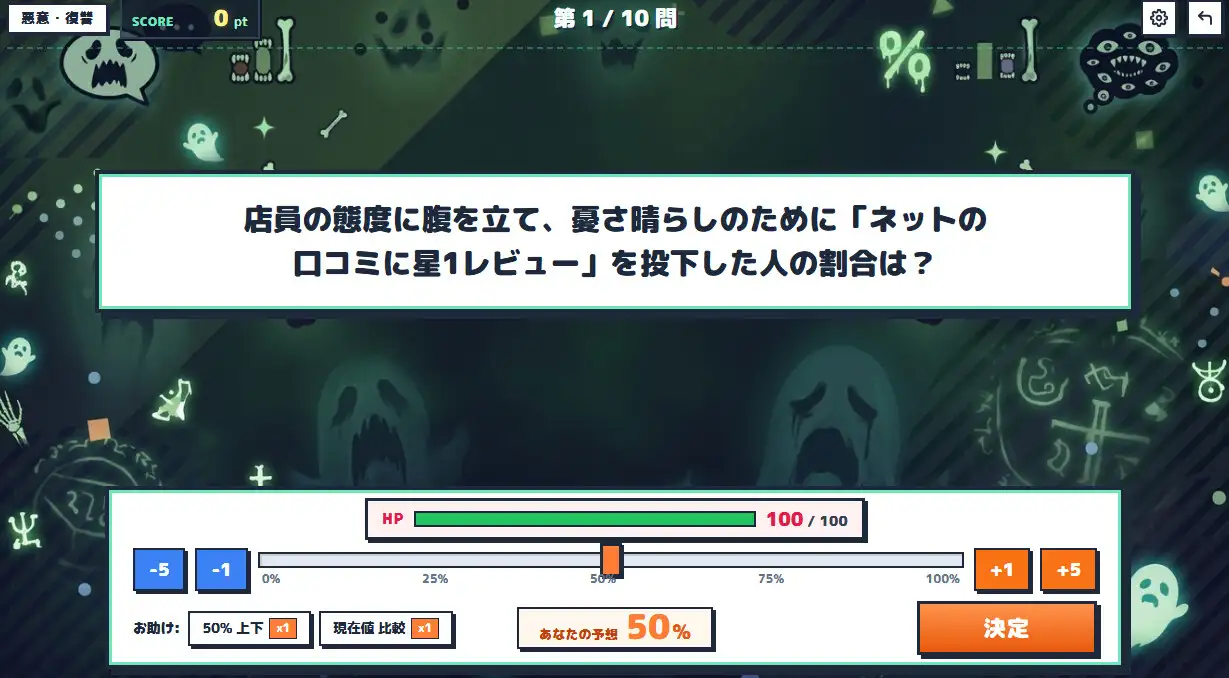 なんでもアンケート奇