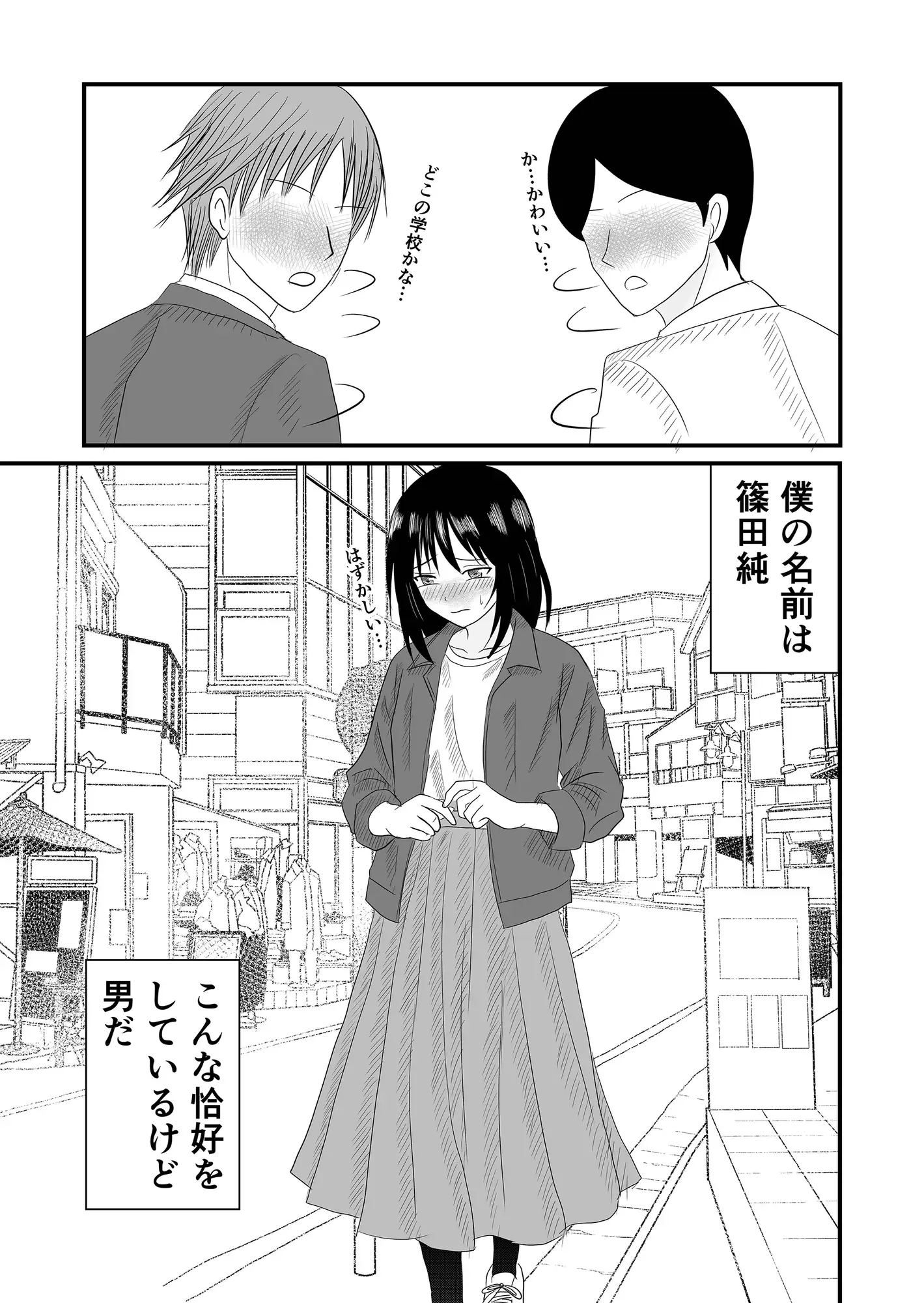 マゾ堕ちしていく男の娘
