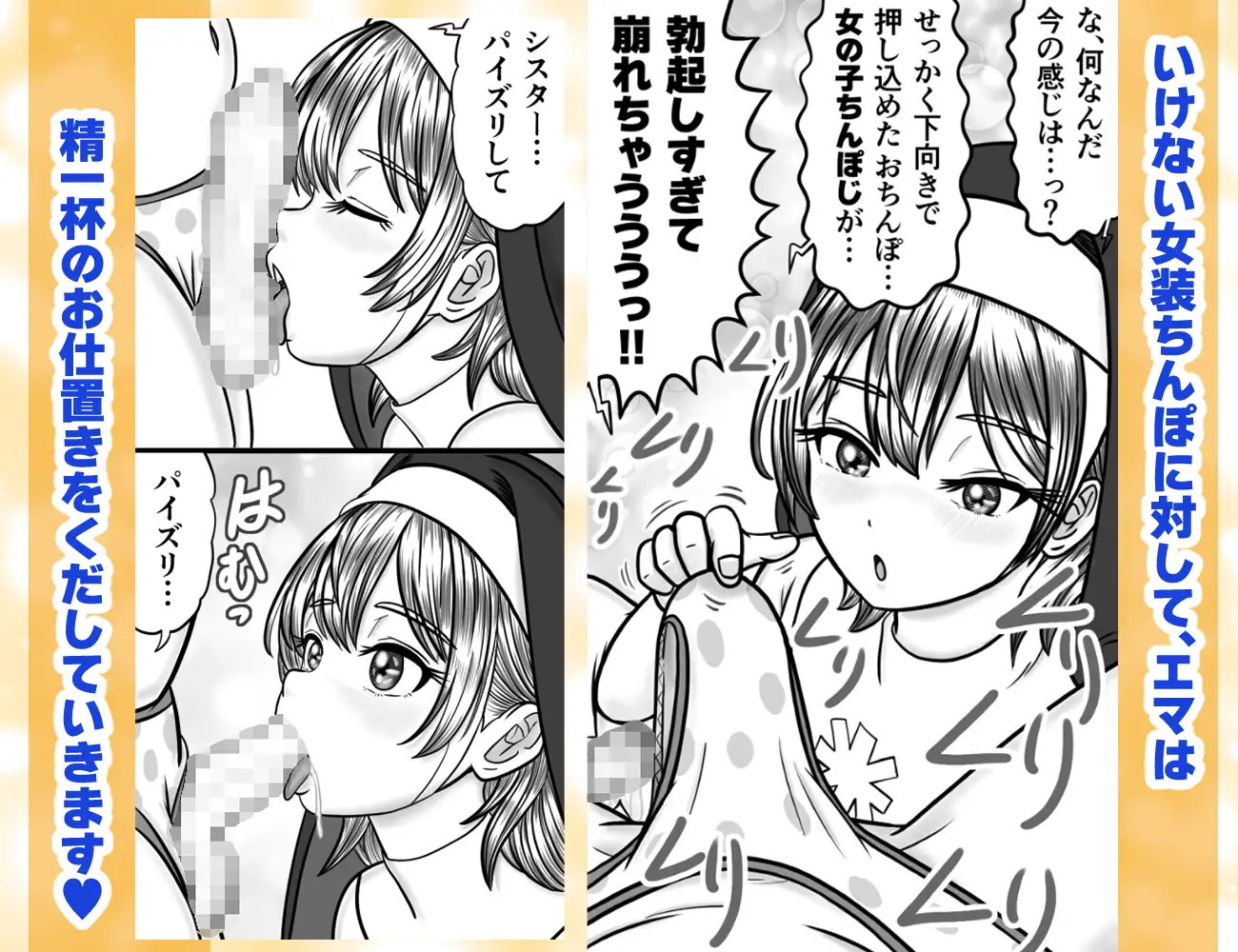 男の娘シスターのすけべな教導