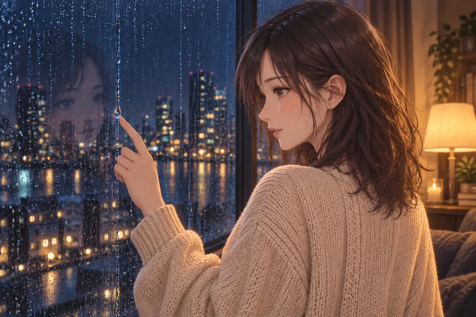 【女性優位催○】凪のサロン・雨の夜~雨だれの間で、委ねたい分だけ委ねる夜~