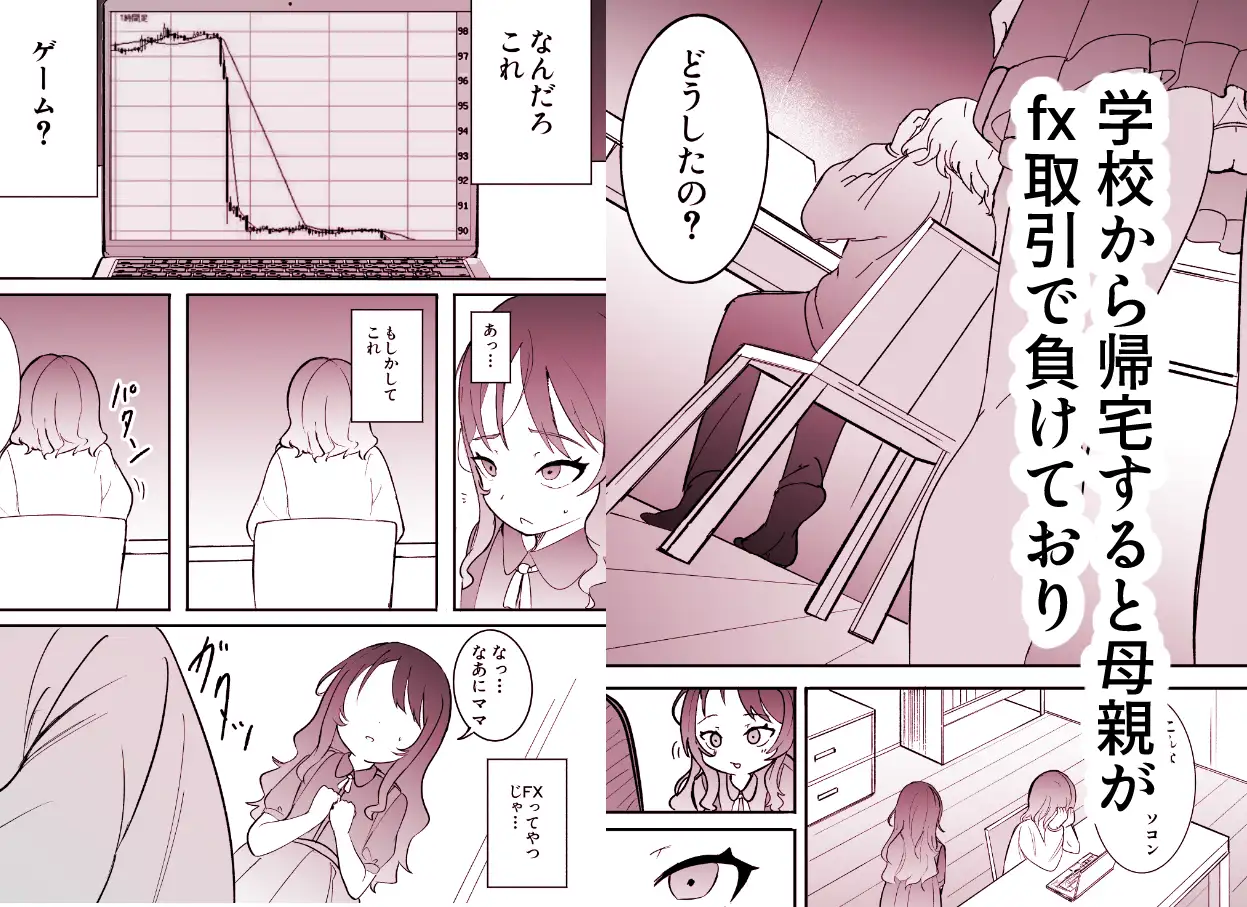 借金返済のため売られた少女達はアクメ落ち2