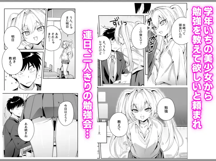 勉強教えて~クラスの美少女と秘密の勉強会~