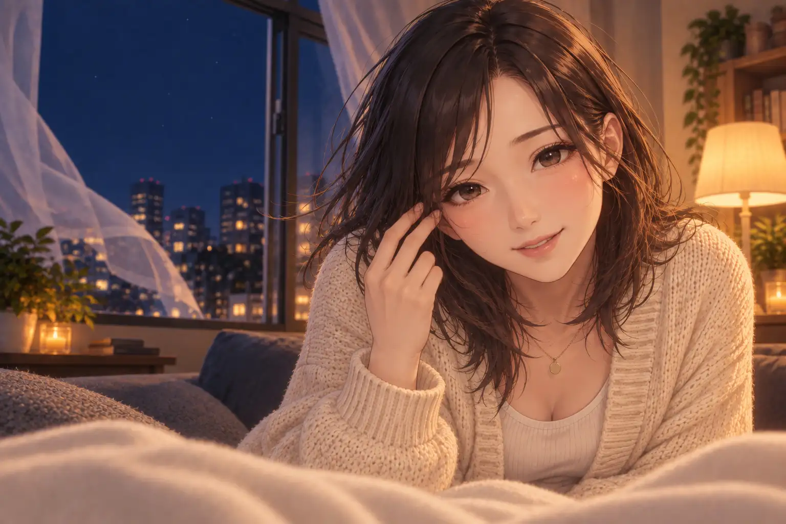 【女性優位催○】凪のサロン・風の夜~通り抜ける風に、委ねたい分だけ委ねる夜~
