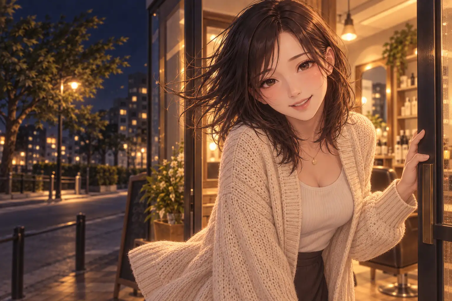 【女性優位催○】凪のサロン・風の夜~通り抜ける風に、委ねたい分だけ委ねる夜~