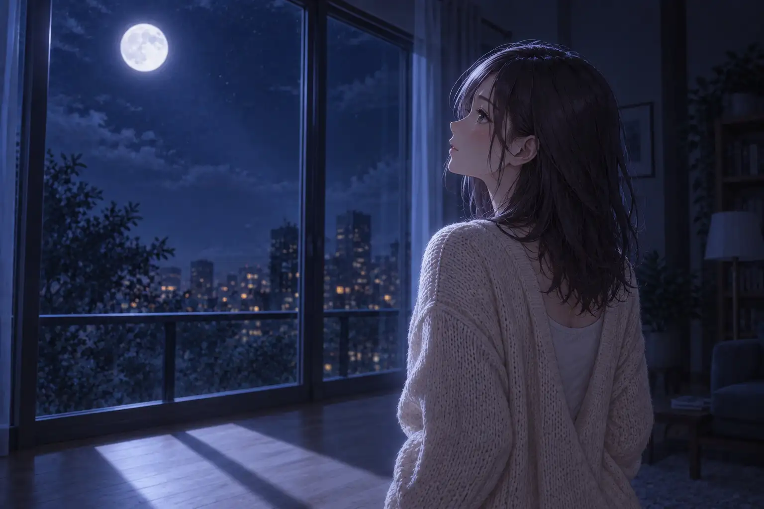 【女性優位催○】凪のサロン・月の夜~月明かりの影のほうへ、委ねたい分だけ委ねる夜~
