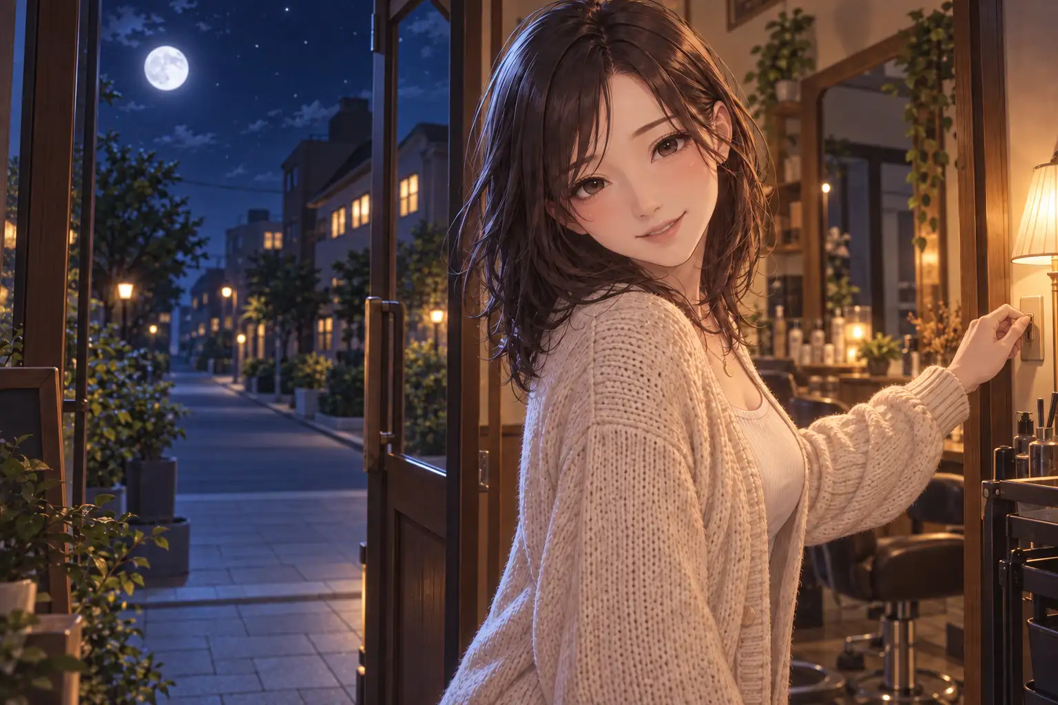 【女性優位催○】凪のサロン・月の夜~月明かりの影のほうへ、委ねたい分だけ委ねる夜~