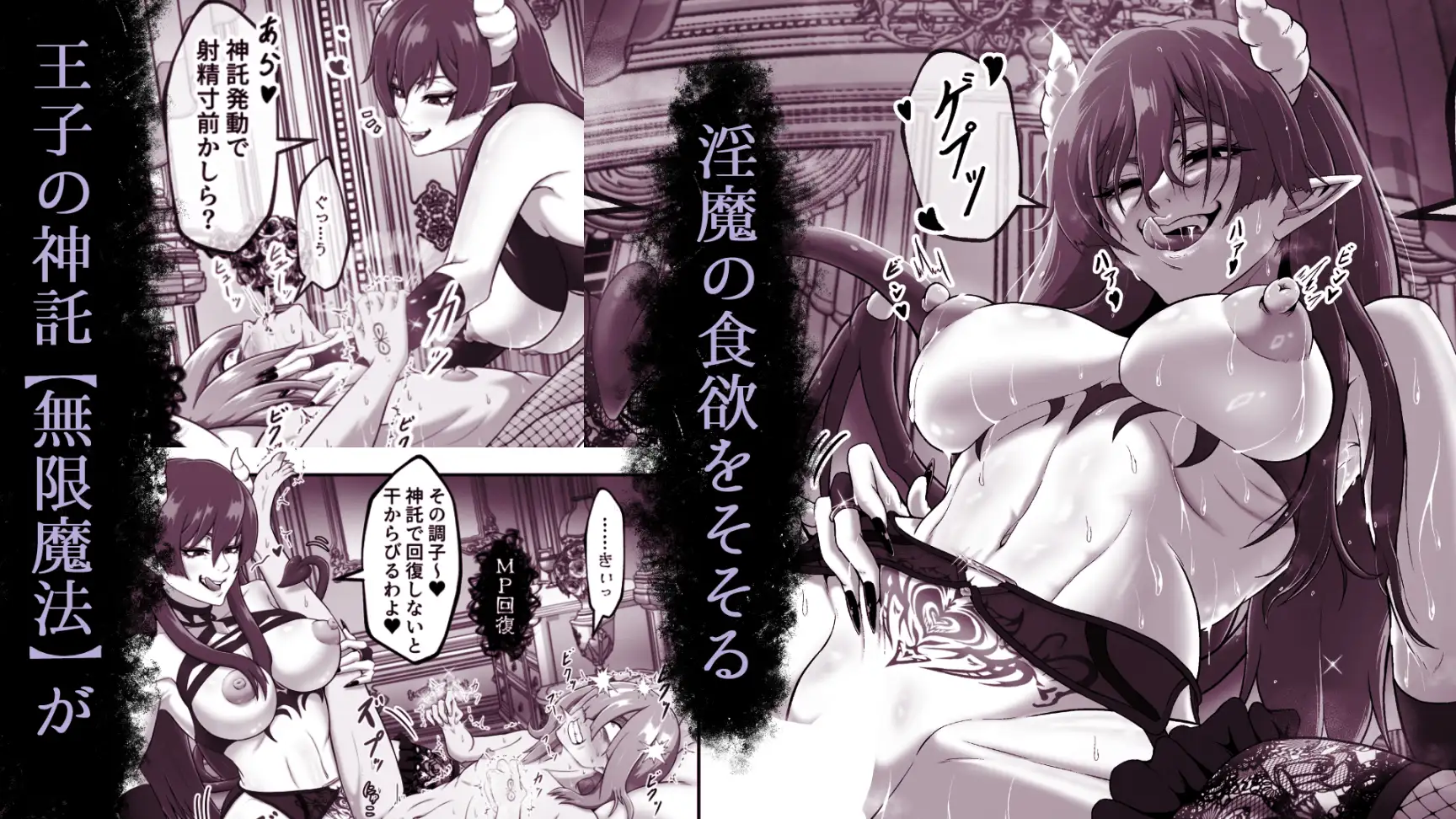 サキュバス城攻略 (1)淫魔に支配された王国