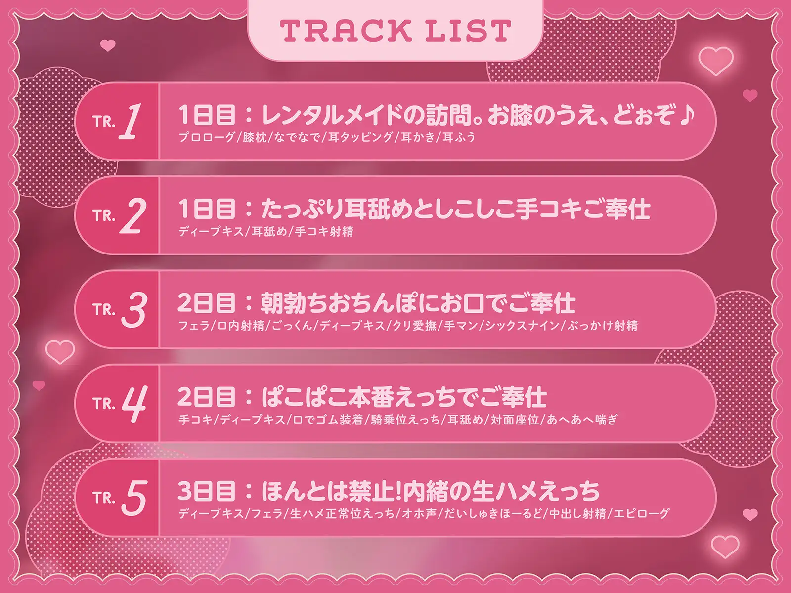 【KU100収録】ご主人様専用レンタルメイドの甘々ご奉仕 ～たっぷり搾り取られちゃう濃密な3日間～