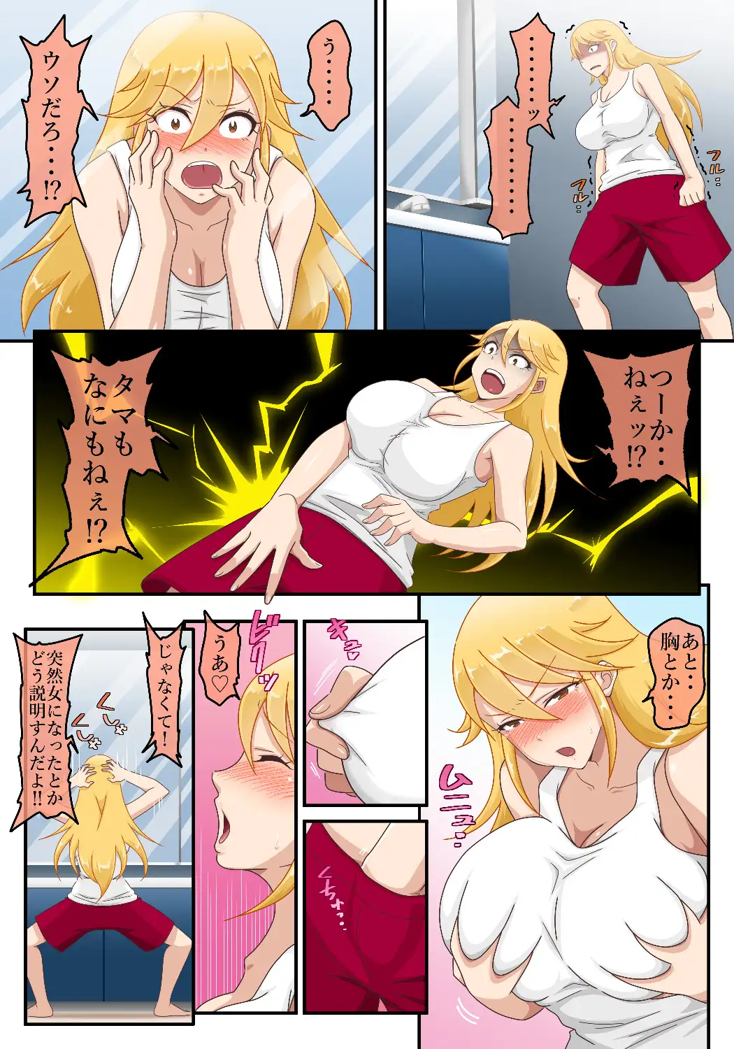 女体化ヤンキー ~元不良、巨根いじめられっ子に堕とされる~
