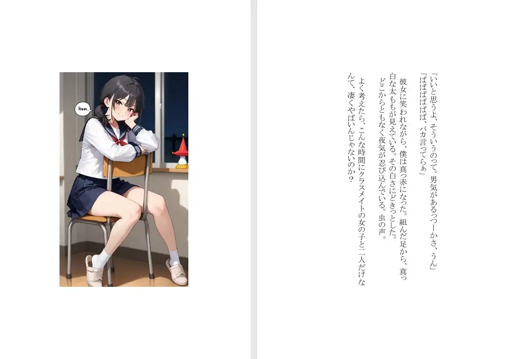 【本格短編青春小説】前夜、月下で手をとって