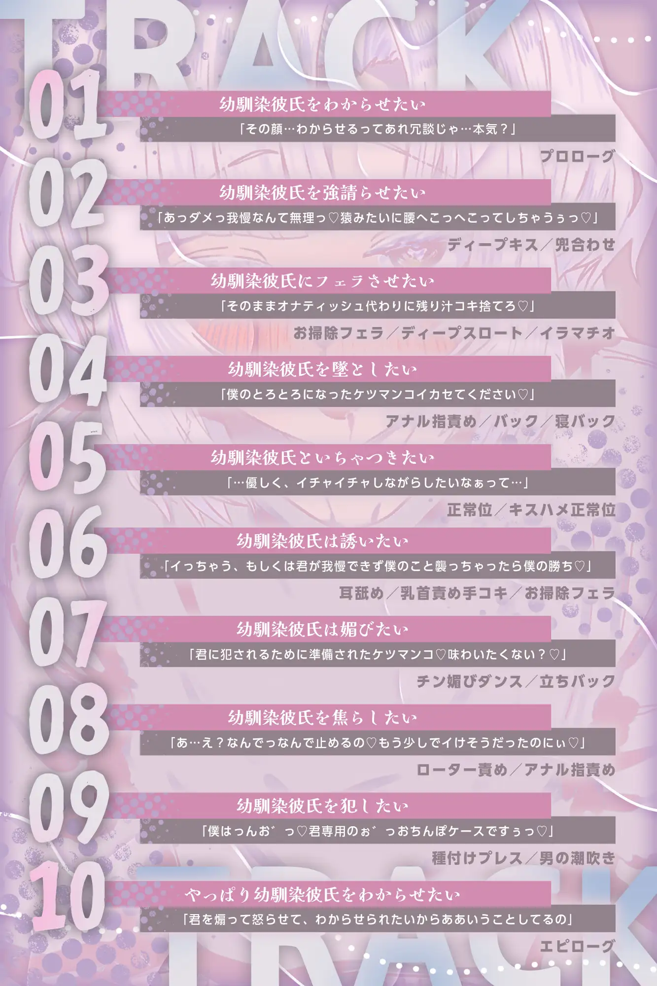 男の娘幼馴染彼氏はダウナー天然タラシ！～無自覚に人を落とす幼馴染をちんぽで墜とすあなた～【KU100】