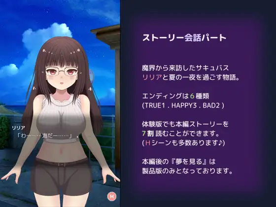 サキュバス・シミュレーション ~ダウナー系小悪魔が家のベッドで寝てた話~