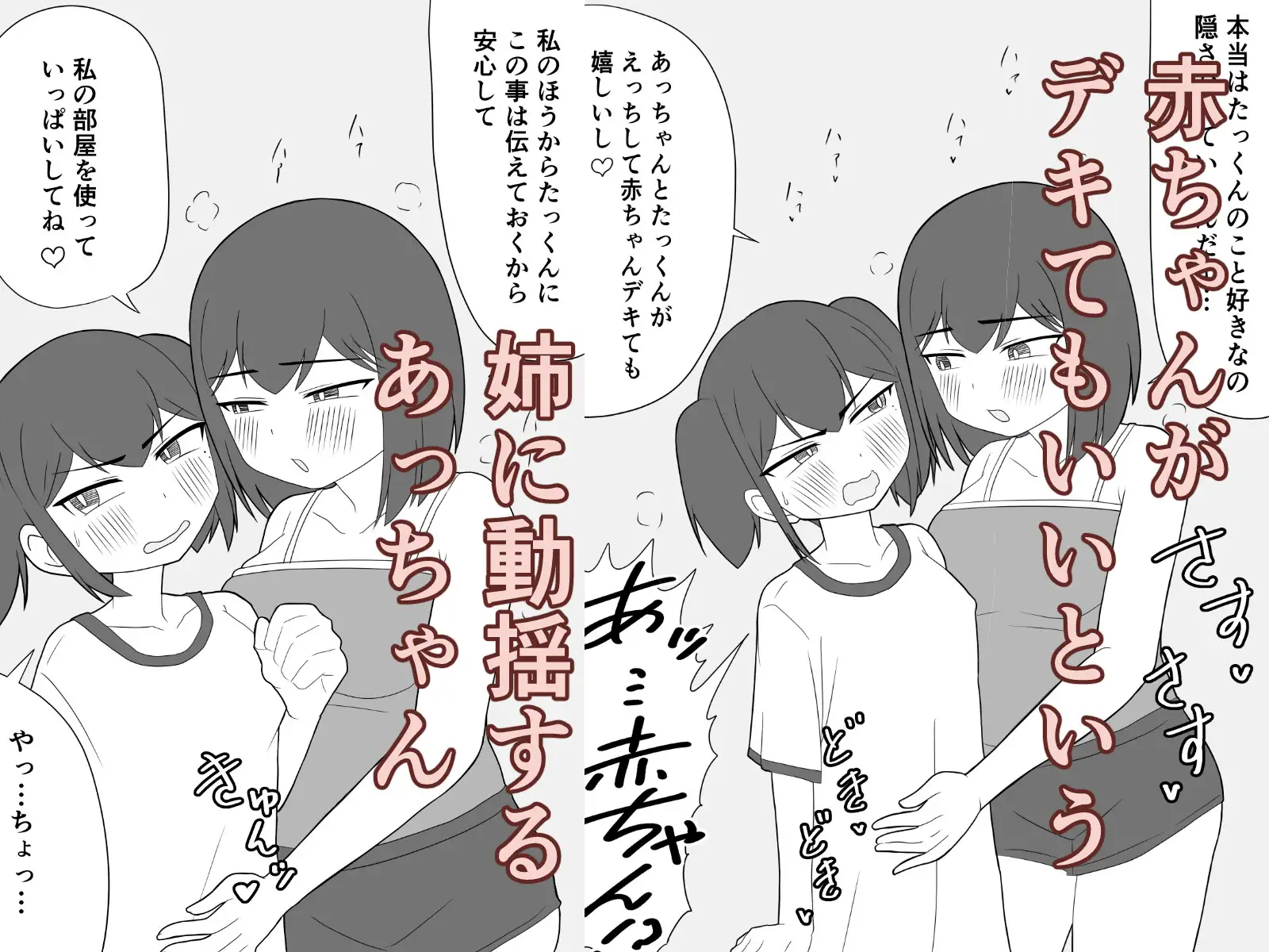 姉の彼氏と赤ちゃん作ることになりました