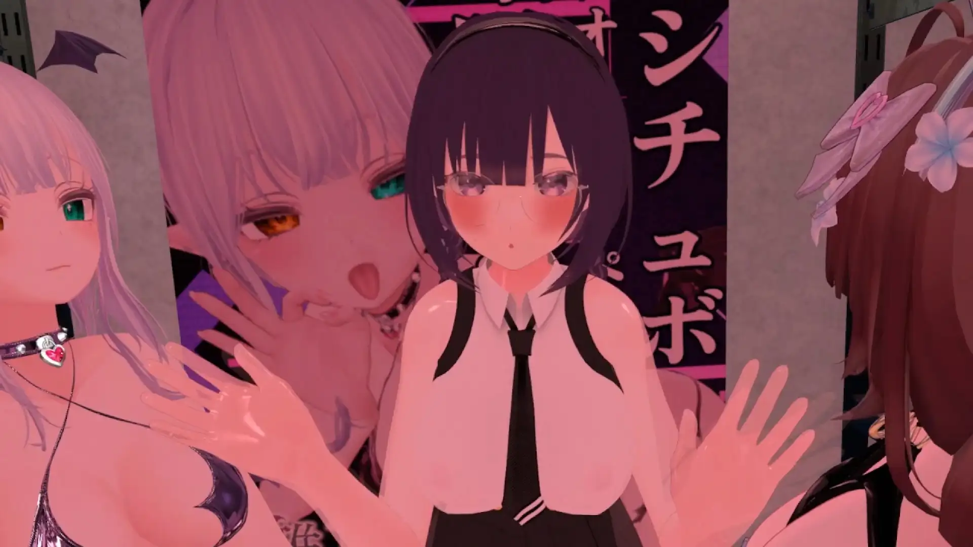【視聴者参加型】ポプロVRえっちなおみせで店員さん【ChilloutVR】 事務乃あんず