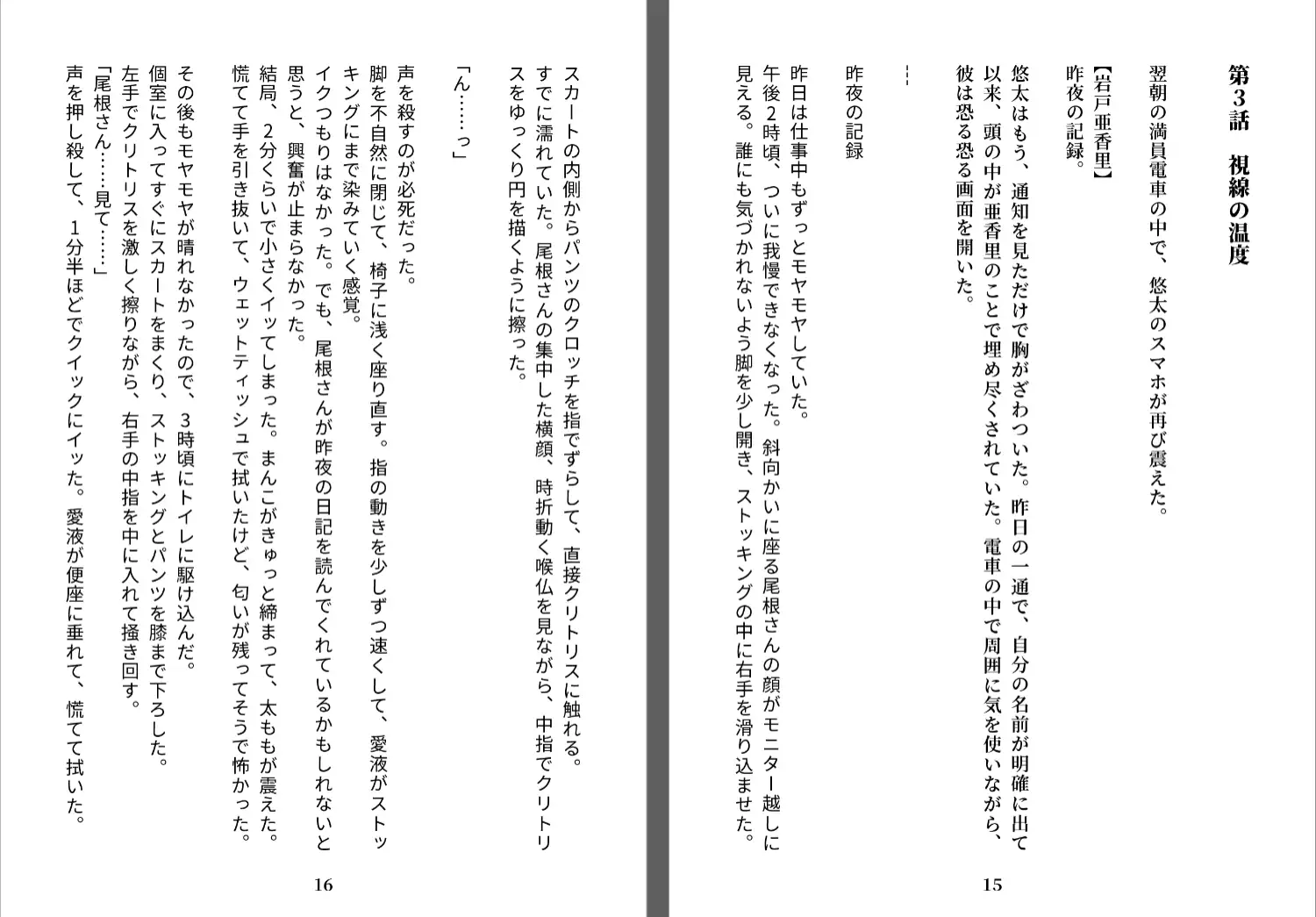 毎日送信!亜香里の自慰日記 ペットシーツの上で毎晩イキ続ける同僚