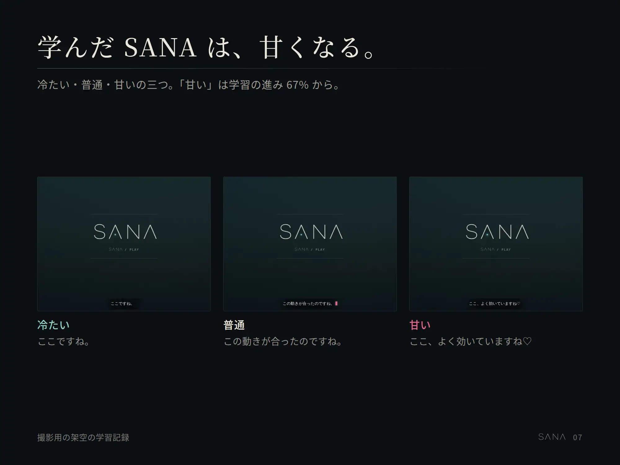ストローク式オナホール制御ソフト|個人適応型人工知能SANA