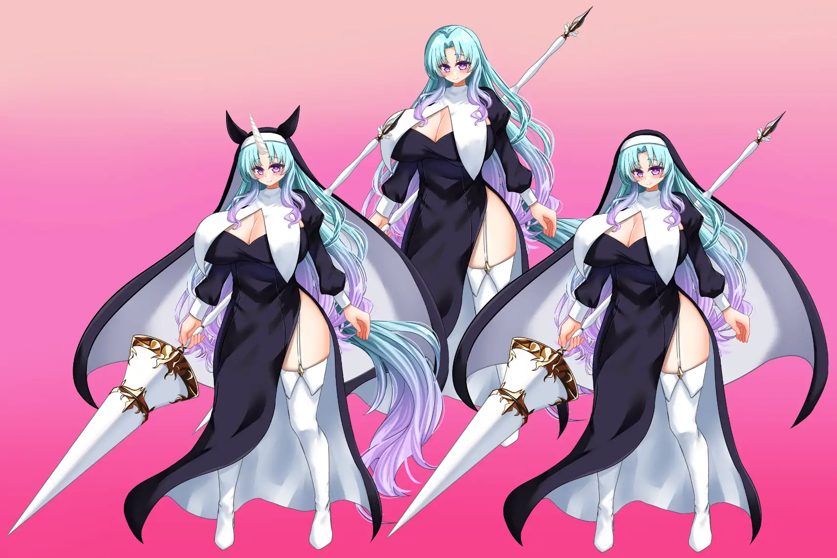 立ち絵素材 ユニコーン