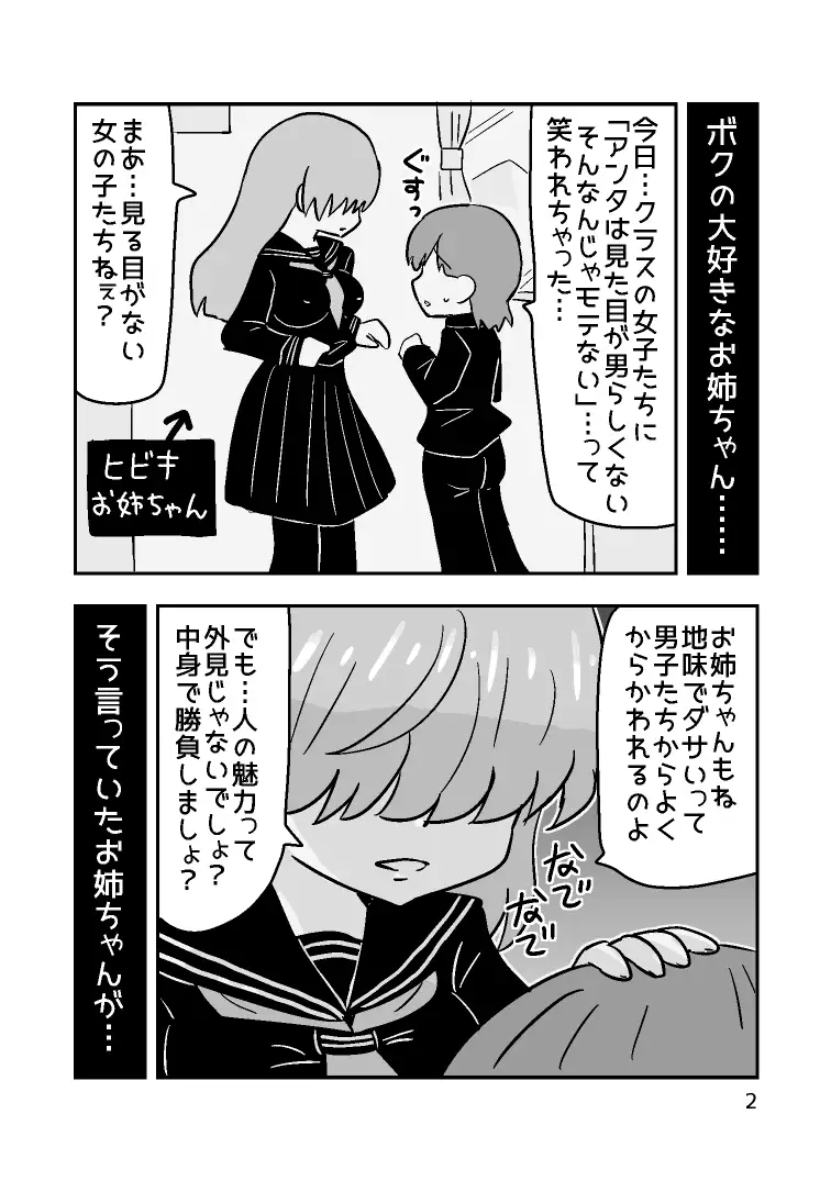 アイドルになって変わってしまったお姉ちゃんのパンティ被ってヘコヘコヘコヘコ床オナしてたらお姉ちゃん本人に見つかって顔面騎乗や電気あんまでお仕置きされちゃう話