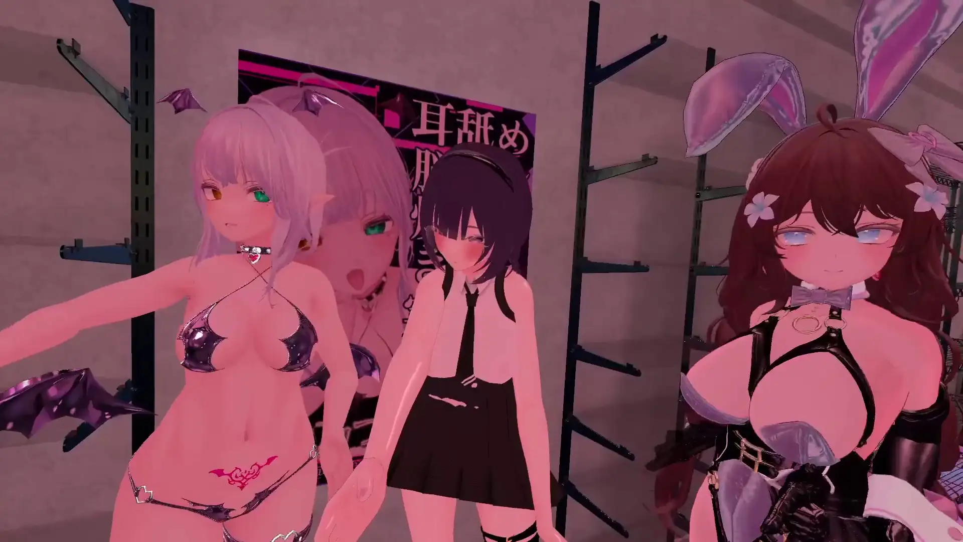 ポプロVR-エッチな玩具ショップの実演販売