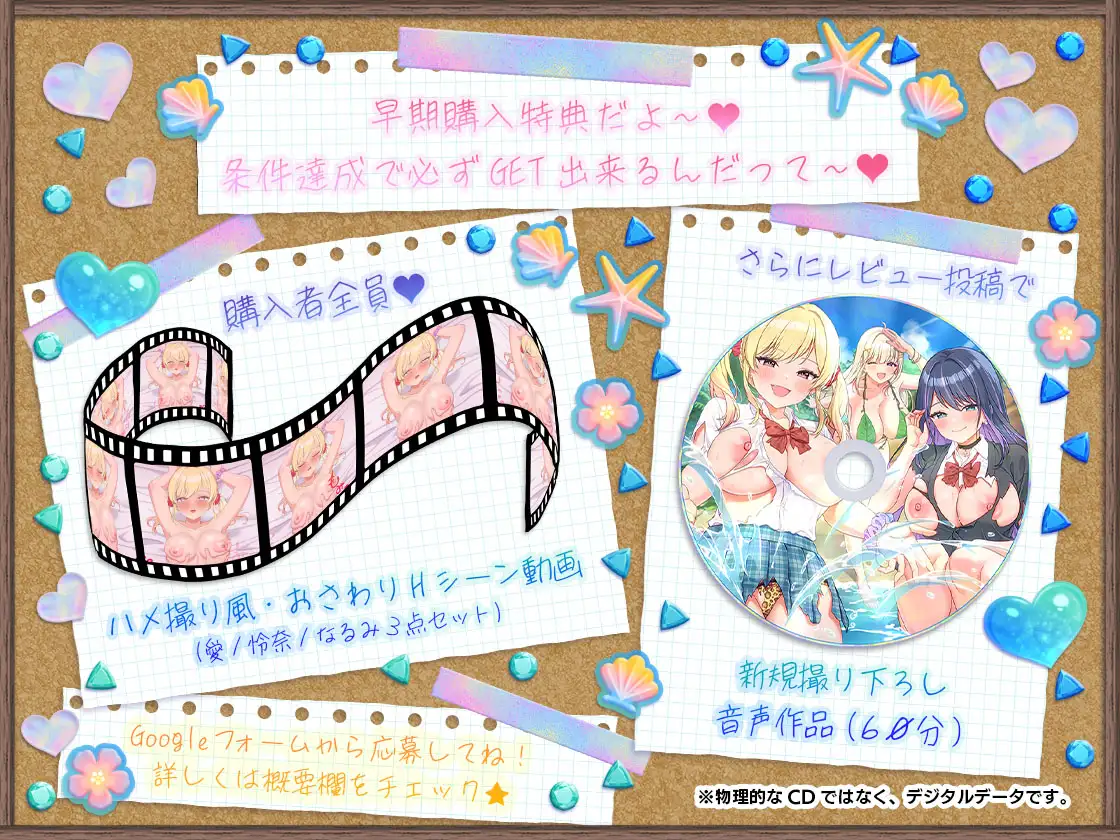 【ゲーム】ギャルサバッ!~無人島でもクラフトしながらハーレムな笑~