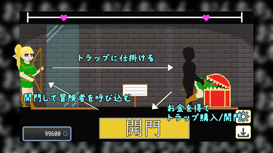 エロトラップダンジョンを作ろう