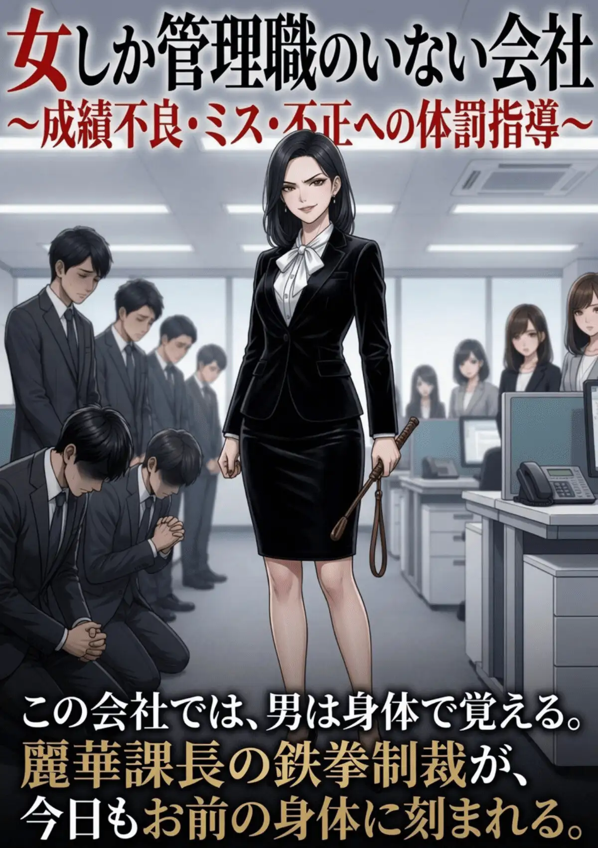 女しか管理職のいない会社〜成績不良・ミス・不正への体罰指導〜