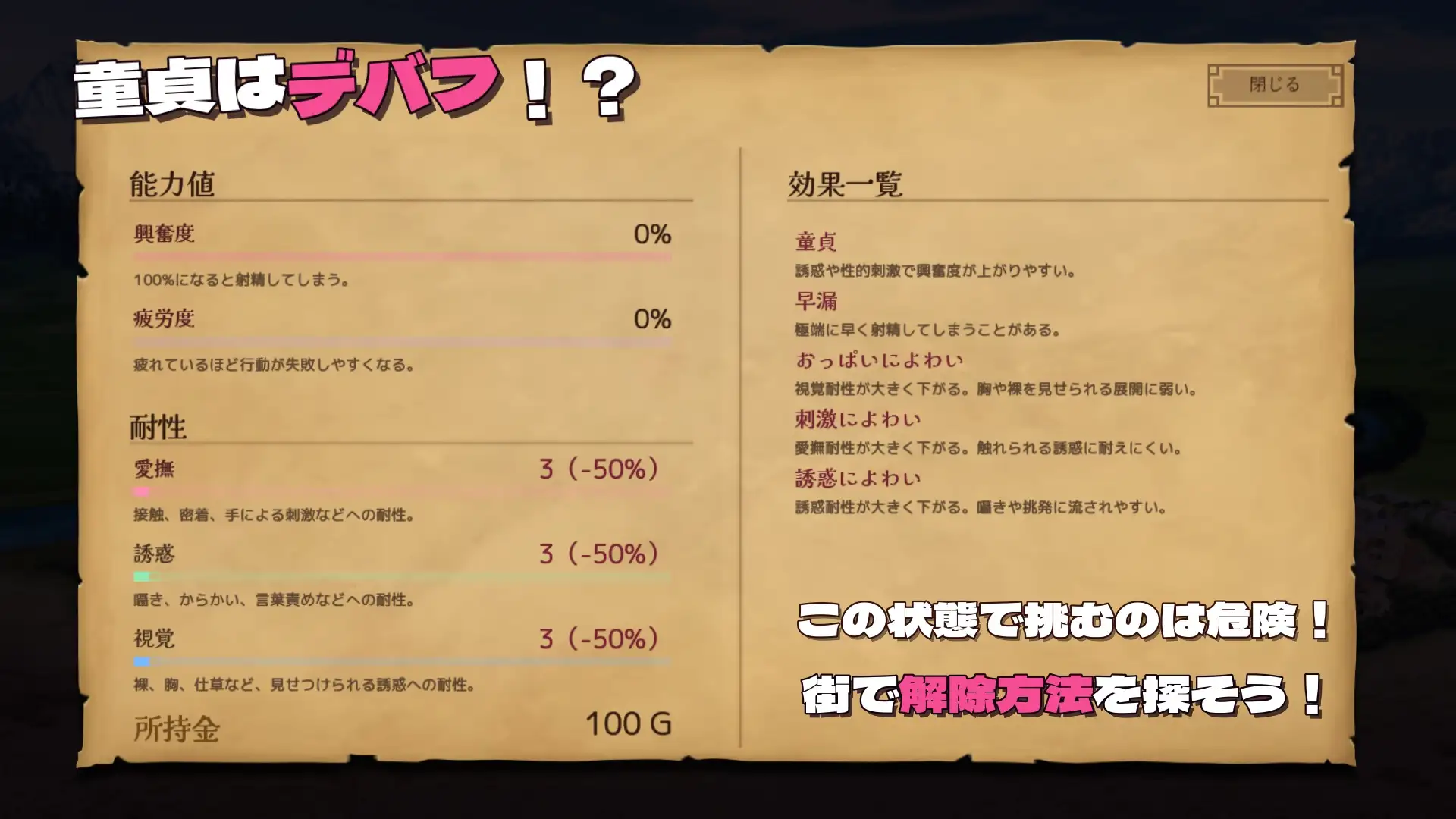 早漏とサキュバスと。～残り29夜～