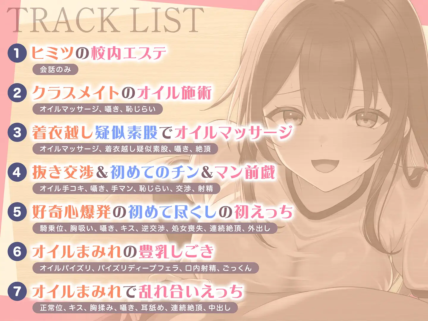 【期間限定110円】JKの学園メンズエステ〜異性の味を知らない健全女子の恥じらい施術