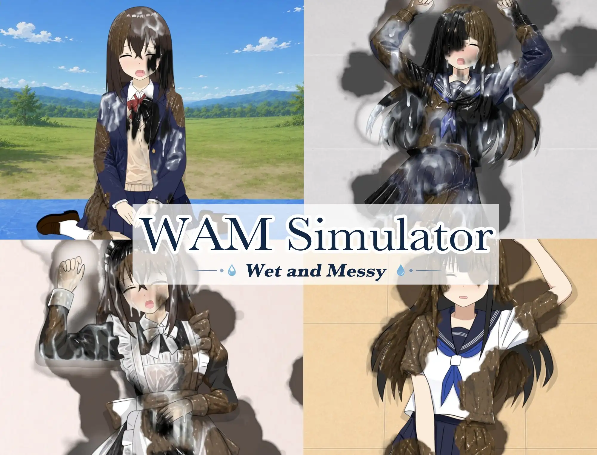 【Windows+Android版】Wet and Messy Simulator -わむしむ-