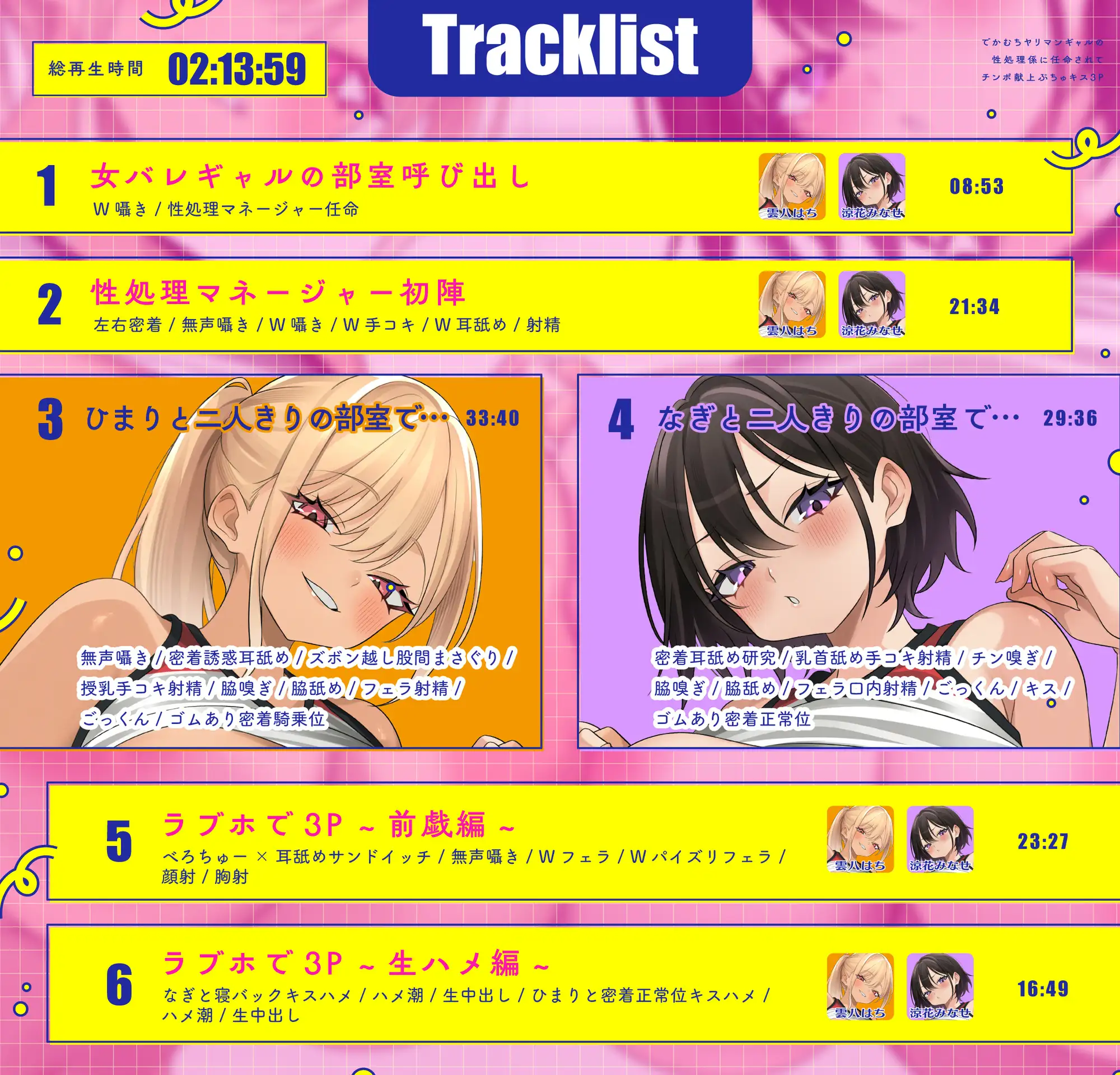 【長身JK×脇フェチ】 キミ、今日からウチら専用の肉ディルドくんね♡ でかむちヤリマンギャルの性処理係に任命されてチンポ献上ぶちゅキス交尾&汗ムレ密着肉圧3P