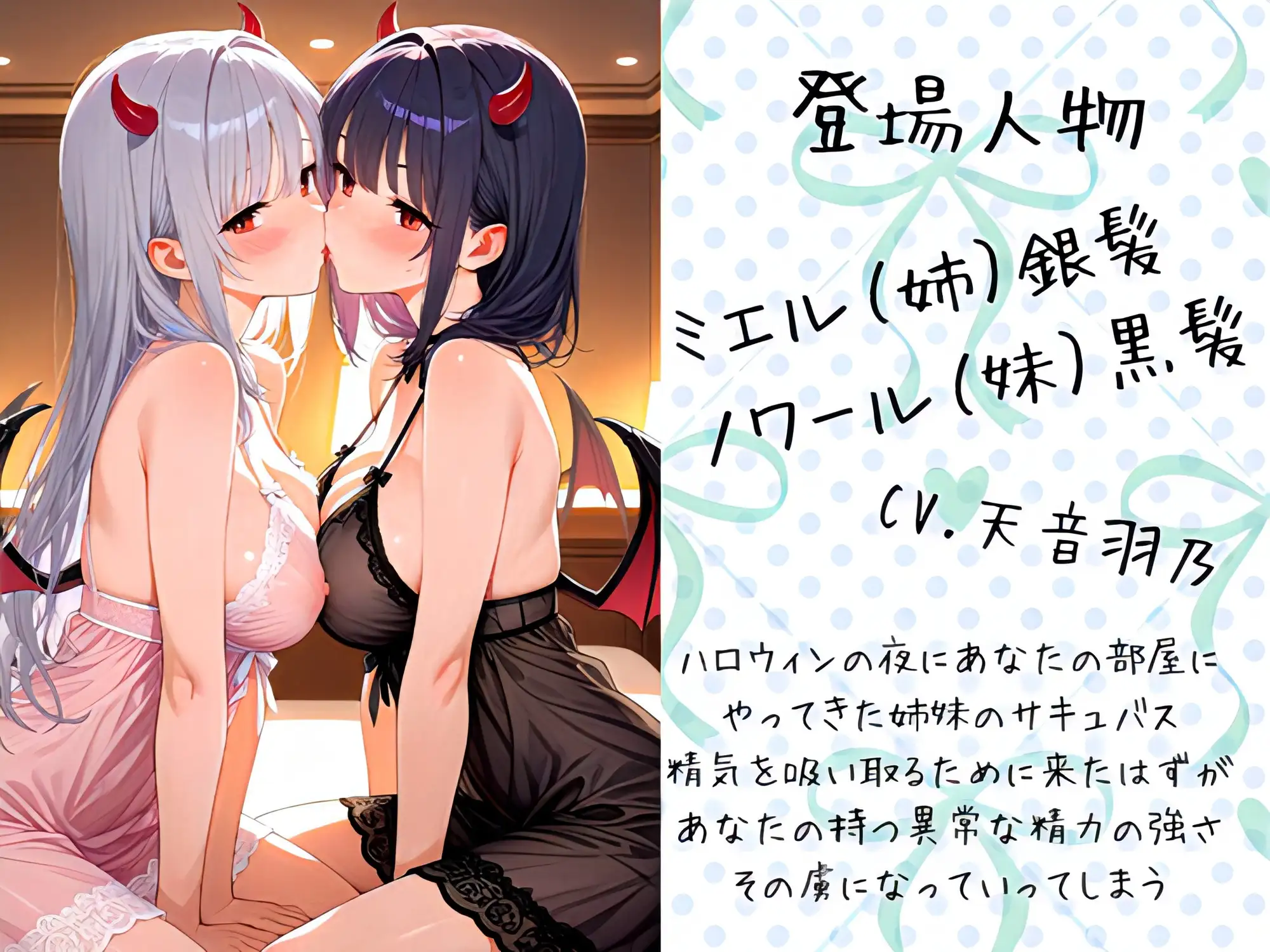 サキュバス姉妹わからせっくすハロウィンナイト
