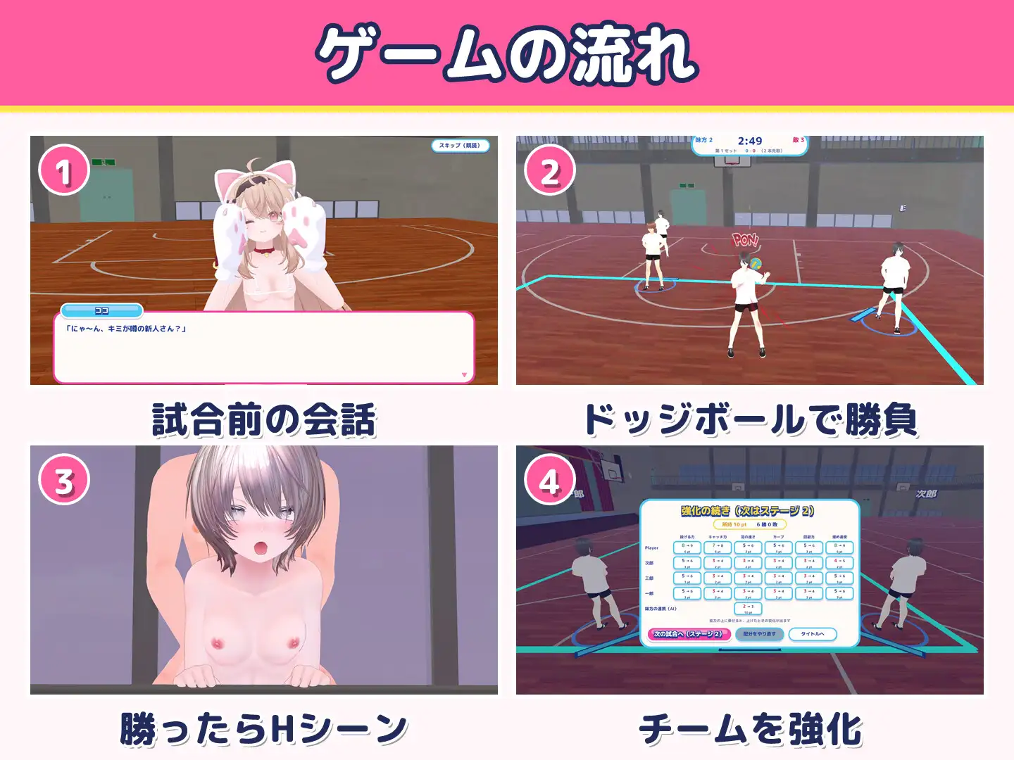 ドキドキ♡ガールズドッジ!