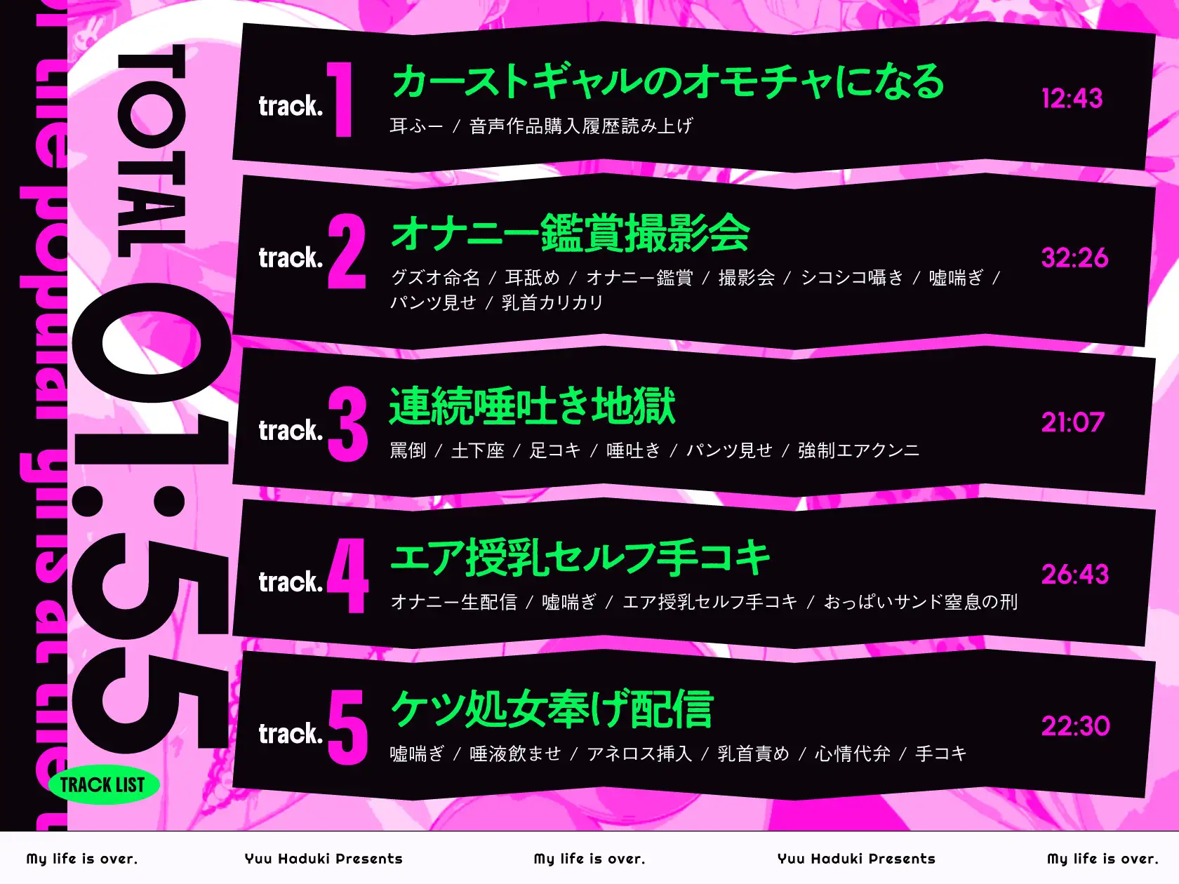 【※超マゾ向け/シネ連呼/唾吐き】カーストギャルのオモチャになる。
