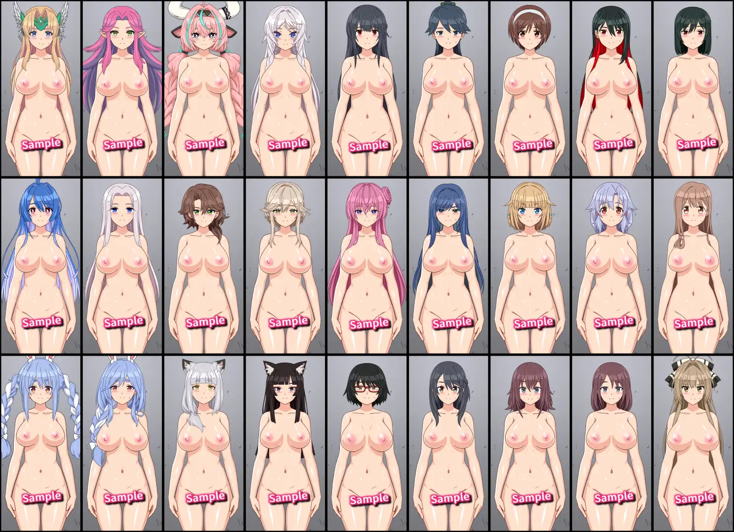 27人のパイパンヌードの女の子を「みつめえっち」したい人向けのCG集2026-ZEHN-