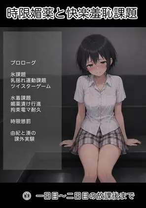 時限媚薬と快楽羞恥課題