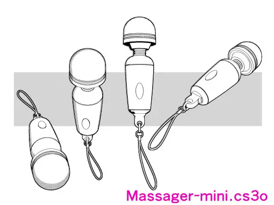 【3D】大人のカプセルトイ。ミニ電動マッサージャー / Massager/Keychain/CSP/cs3o形式