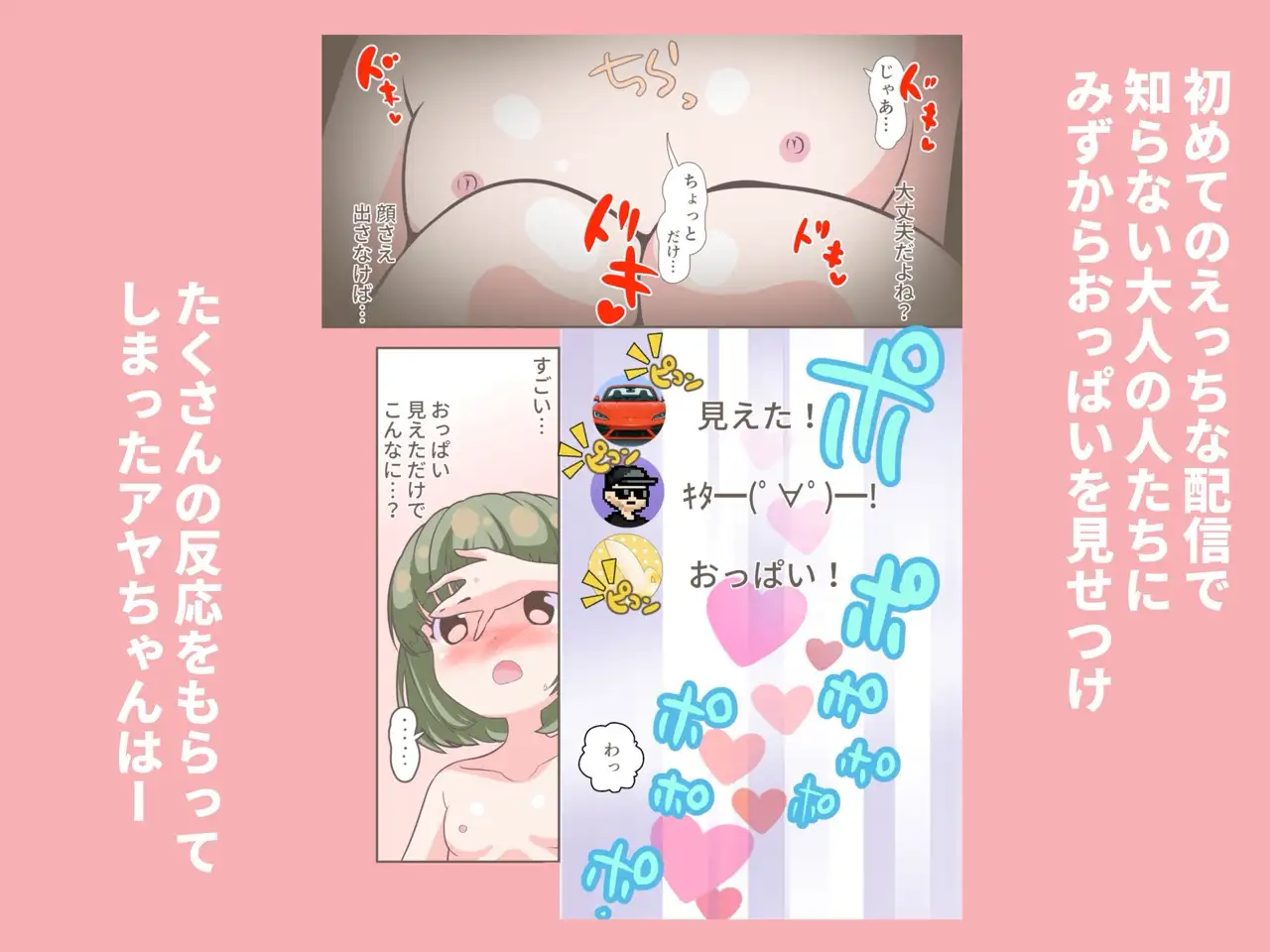 シール欲しさにオナニー配信始めちゃったぼくのねーちゃん